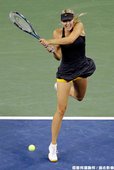 Maria Sharapova  第二輪擊退 Dominguez Lino