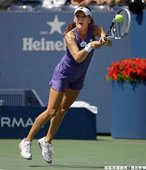 Radwanska 直落二淘汰 Jankovic