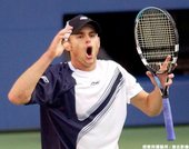 2003 年美網  Roddick 逆轉擊敗 David Nalbandian