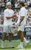 2003 年 溫網決賽敗給 Federer