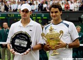 2005 年 Roddick 在溫網再度獲得亞軍