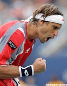 Ferrer 與 Tipsarevic 苦戰五盤後，Ferrer 挺進四強