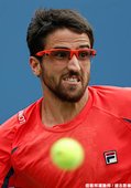 Ferrer 與 Tipsarevic 苦戰五盤後，Ferrer 挺進四強