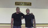 1.LeBron James Hakeem Olajuwon 合影
