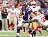 49ers 13：24 Vikings