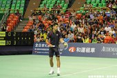 Novak Djokovic 準備發球