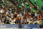 Novak Djokovic 接受歡呼