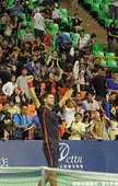 Novak Djokovic 接受歡呼