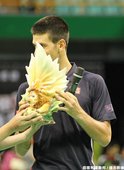 Novak Djokovic獲贈禮物