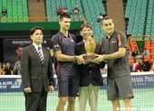 Novak Djokovic & Nicolas Almagro賽後頒獎
