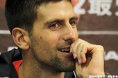 Novak Djokovic賽後記者會特寫