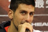 Novak Djokovic賽後記者會特寫