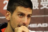 Novak Djokovic賽後記者會特寫