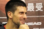 Novak Djokovic賽後記者會特寫