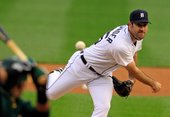 老虎隊先發投手 Justin Verlander