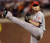 紅人隊先發投手 Bronson Arroyo