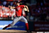 國民隊先發投手 Jordan Zimmermann