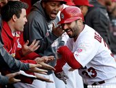 Daniel Descalso 擊出全壘打