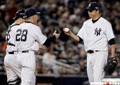 黑田博樹退場休息