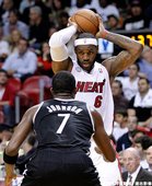 LeBron James 單挑 Joe Johnson