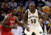 Zach Randolph 得到 15 分14 籃板