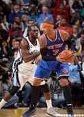 Carmelo Anthony 攻得 20 分仍不敵灰熊  終止開季六連勝