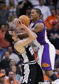 假摔第一隊 -- Raja Bell/Manu Ginobili (得分後衛)