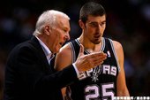 Gregg Popovich 指導場上球員