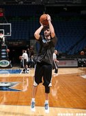 Ricky Rubio 參與賽前練習