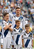 Beckham 洛杉磯銀河隊的最後一戰