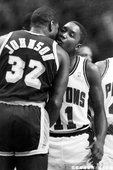 5. MAGIC JOHNSON vs. ISIAH THOMAS