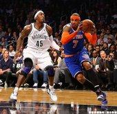Carmelo Anthony 攻下 45 分