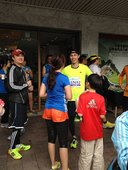 楊祐寧參加9公里組路跑賽事