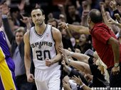 馬刺隊3分險勝湖人
