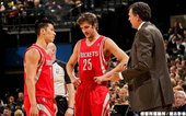 林書豪與 Chandler Parsons 聽從教練指導