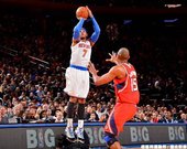 Carmelo Anthony生涯最高9記三分球  率隊擊敗老鷹