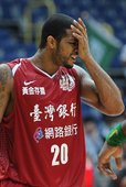 臺銀洋將泰勒早早吞下四犯，最後也只拿下8分