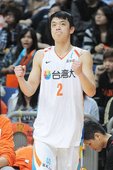 台灣大張容軒在第四節連拿15分，成為逆轉戰局的功臣