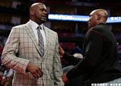 傳奇球星 Shaquille O'neal 和 Karl Malone