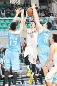 台灣大陳靖寰除了有13分進帳，另外貢獻3次抄截