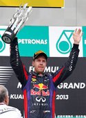 Sebastian Vettel 奪下 2013 F1 馬來西亞單站冠軍