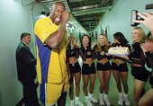 Shaquille O'Neal 湖人時期有趣照片