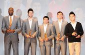 年度第一隊璞園獨佔四位，包括陳世杰、簡浩、戴維斯以及蔡文誠，另一位為金酒林冠綸