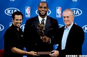 LeBron James 生涯第四度獲得例行賽 MVP
