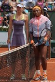 Serena Williams與Maria Sharapova