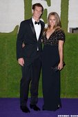 Andy Murray與女友出席晚宴