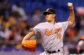 陳偉殷2013初登板對光芒　先發好投球隊仍吞敗