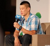 林書豪苦練中文