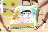 林書豪的慶生蛋糕