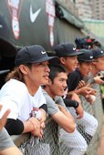 Nike運動員陽岱鋼鼓勵台灣年輕球員不斷訓練自我，強調基礎訓練是最重要的功課